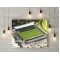 Wycombe Wanderers FC Adams Park Stadium Wall Art Canvas